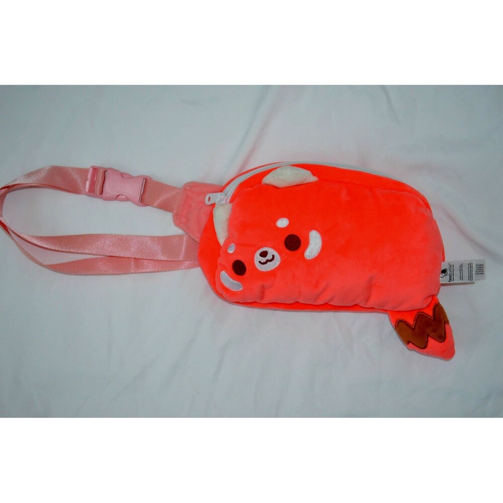 TeeTurtle Feeling Foxy Fanny Waist Pack Plushie Bag Plush Coral Orange Fox